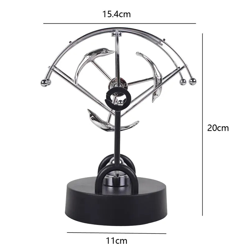 Pendule de Newton miniature décoratif pour la physique